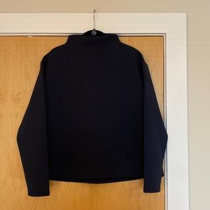 ADay Like A Boss Sweatshirt - M / Navy with Mesh